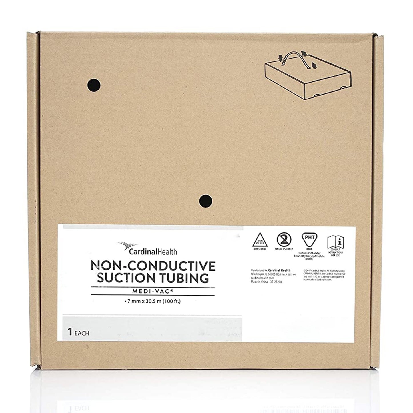 TUBING, SUCTION N/CONDUCTIVE N/S 7.14MM 100' (1/EA 1/CS)