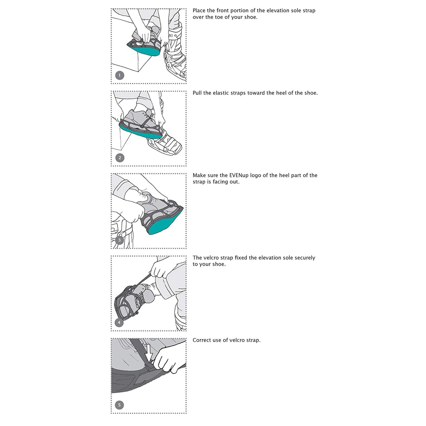 SHOE LEVELER, EVENUP F/SHOE SZ 11.5-13 LG