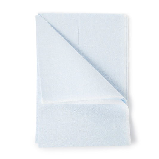 SHEET, DRAPE TISSUE/POLY BLU 40X60 (100/CS)
