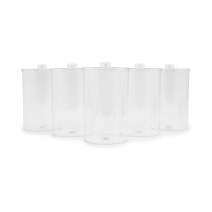 JAR, SUNDRY PLAS CLR UNLABELED6 1/2"X4 1/4" (5/BX MGM63