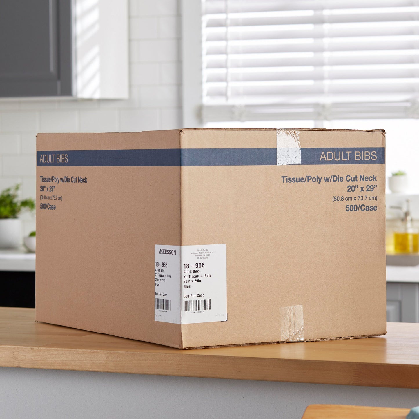 BIB, T/P BLU ADLT 20X29 (500/CS)