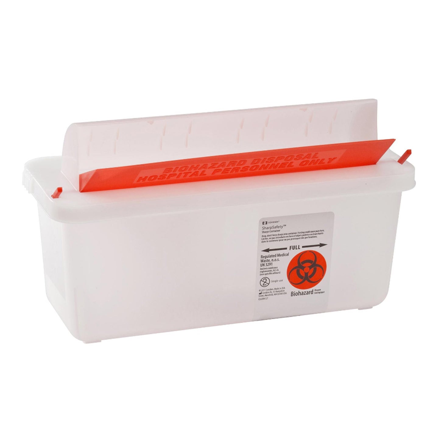 CONTAINER, SHARPS CLR 5QT (20/CS)