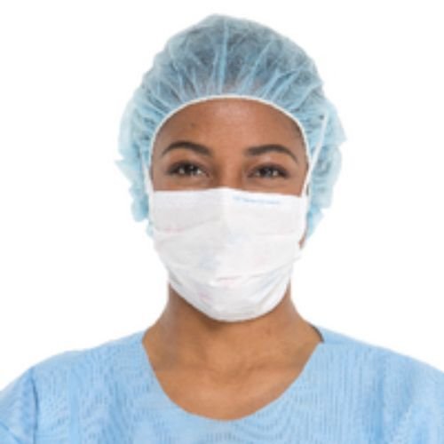 MASK, SURG TIES ASTM 2 POUCH (50/BX 6BX/CS)