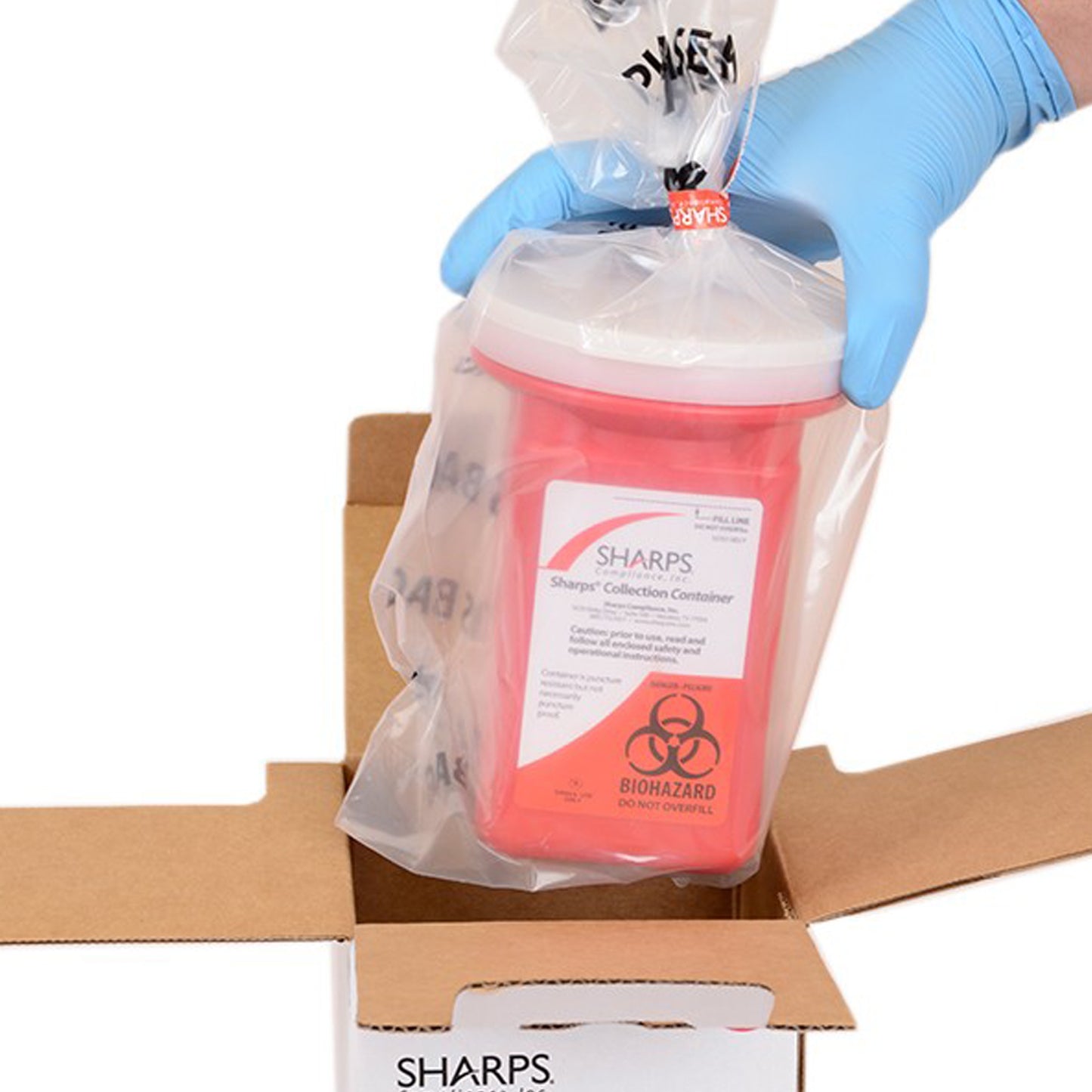 CONTAINER, SHARPS MAILBACK 1QT(12/CS)