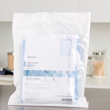 DRAPE, SURGICAL GYN LEGGINGS STR FABRIC 31"X48" (30/CS)