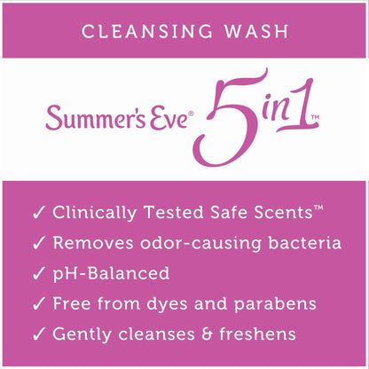 WASH, BODY SENSITIVE SUMMERS EVE 9OZ