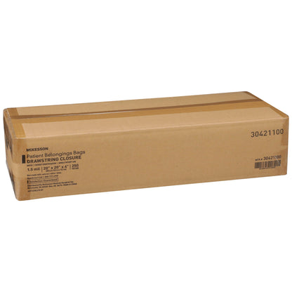BAG, PAT DRWSTRNG 20X20X4 WHT (250/CS)
