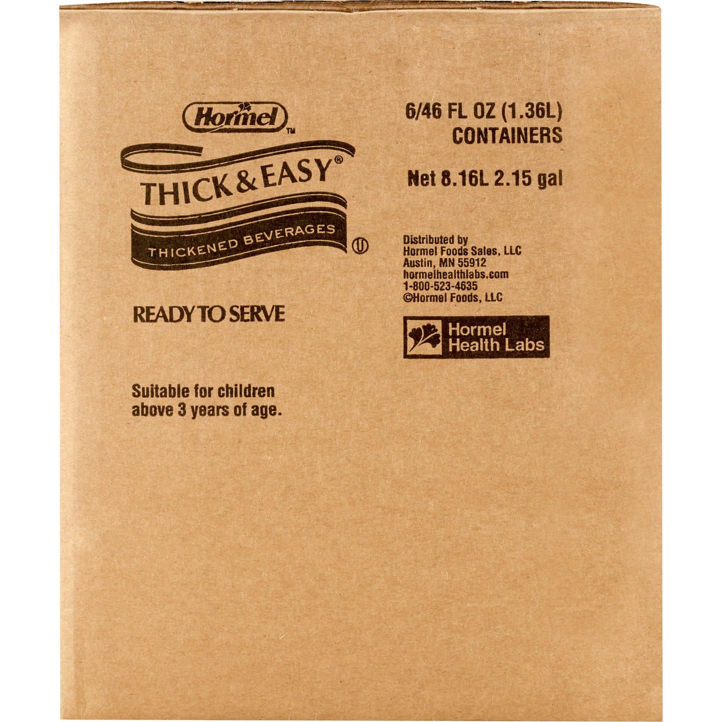 THICK&EASY, THICKENED ORG JUI CE HONEY 48OZ (6/CS) DMNDCR