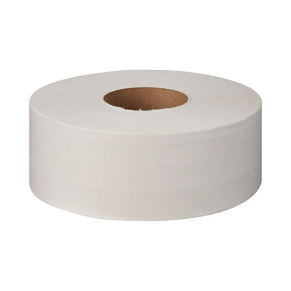 TISSUE, TOILET SCOTT JUMBO 2PLY WHT (12RL/CS)
