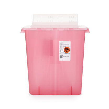 CONTAINER, SHARPS RED 3GL UNWNDR (10/CS)