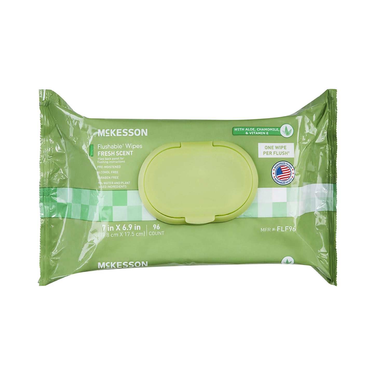 WIPE, WET FLUSHABLE SCENTED SFT PK W/LID (96/PK 6PK/CS)