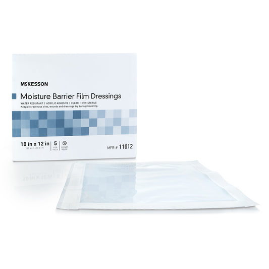 DRESSING, MOISTURE BARRIER 10"X12" (5/PK 50PK/CS)