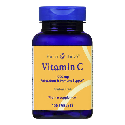VITAMIN C, TAB FT SM 1000MG (100/BT)