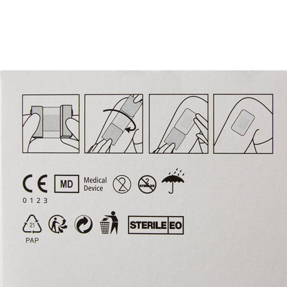 DRESSING, ADH COSMOPOR STR 2"X2.8" (50/BX 20BX/CS)