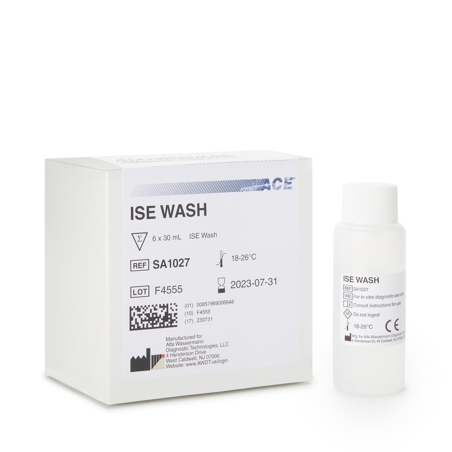 REAGENT, ISE WASH 30ML (6/PK)