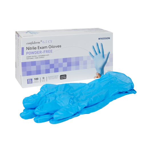 GLOVE, EXAM NTRL XL N/S EXTCF CHEMO 6.5CX (100/BX 10BX/CS)