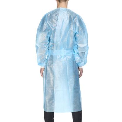 GOWN, CHEMO FULL BCK HOOK&LOOPCLSR AAMI2 XLG (10/BG 3BG/CS)