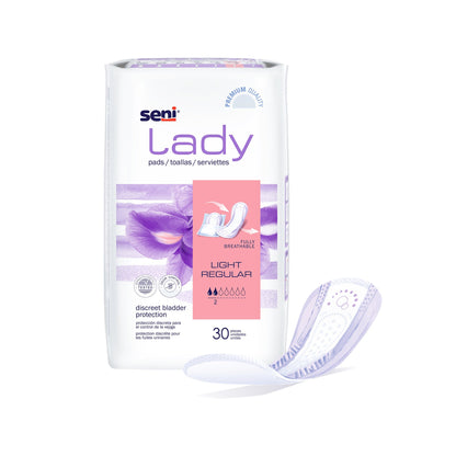 PAD, SENI LADY LT REG (30/PK 6PK/CS)