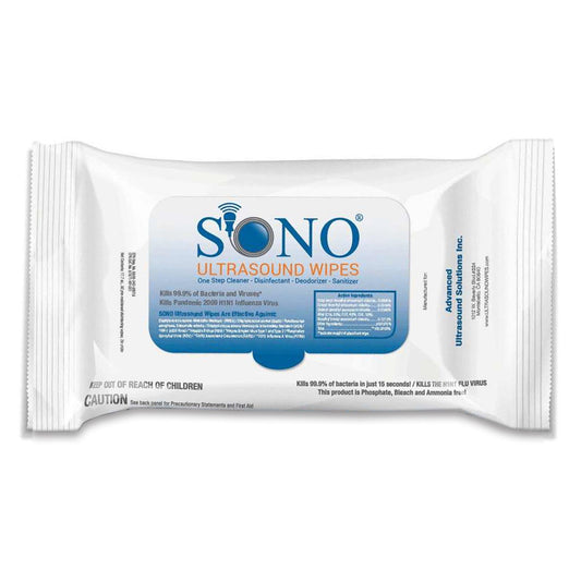 WIPE, ULTRASOUND SONO (50/PK 12PK/BX)