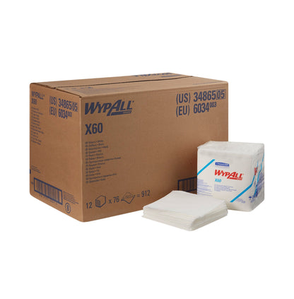 WIPER, WYPALL X6O TERI REINF (912/CS) KIMCON