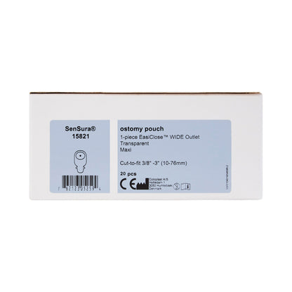 POUCH, OSTOMY DRN MAXI 1PC OPEN (20/BX)