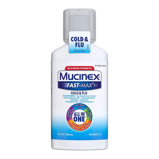 MUCINEX FAST-MAX, LIQ 6OZ