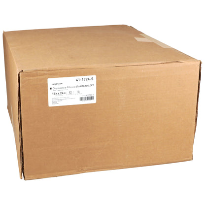 PILLOW, DISP STD LOFT WHT 17X24 (12/CS)