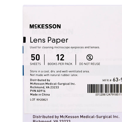 PAPER, LENS (50/EA 12EA/PK) MGM63