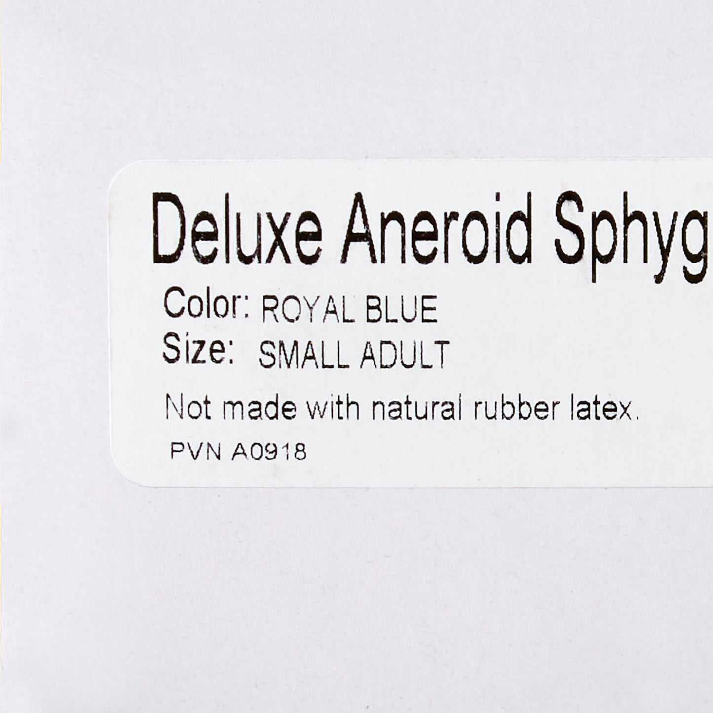 SPHYG, ANEROID DLX LF RBLU SM ADLT