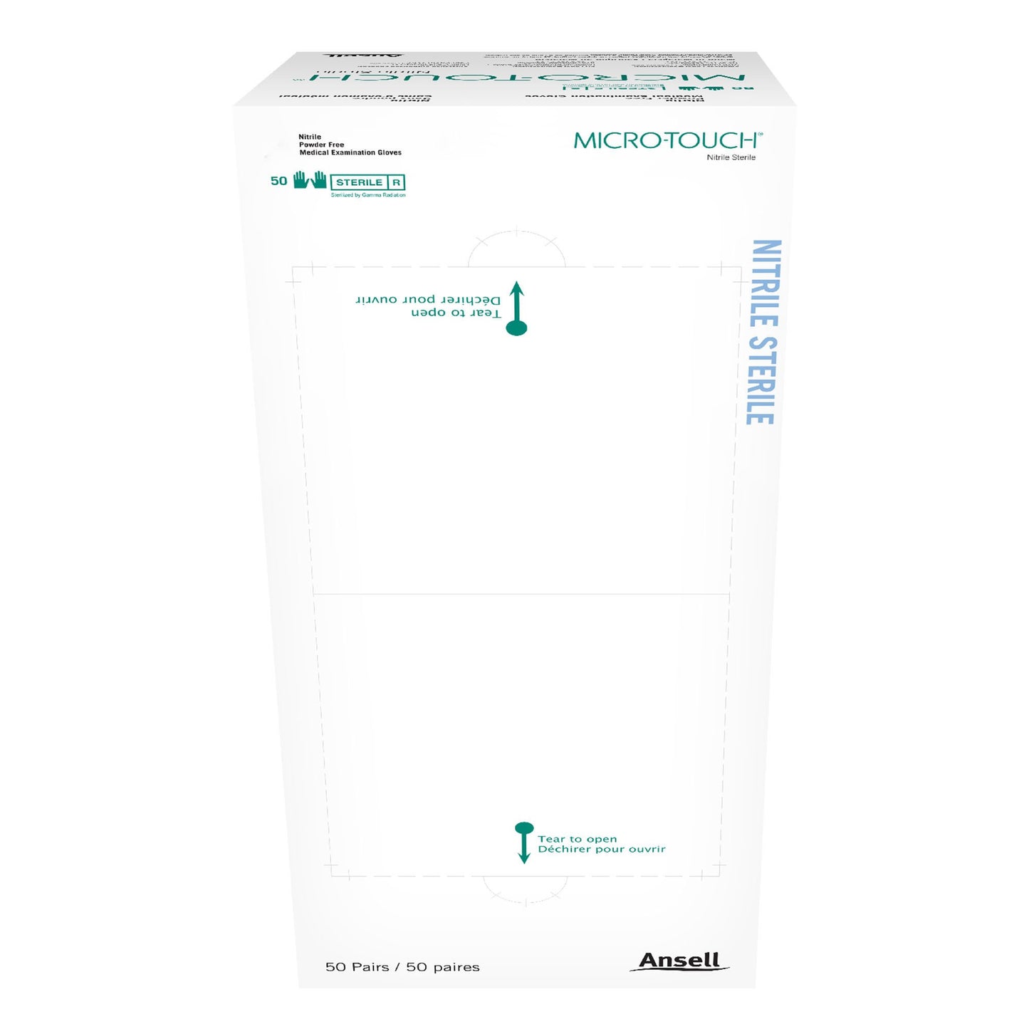 GLOVE, EXAM NTRL SM STR2 EXTCFCHEMO (50PR/BX 4BX/CS)