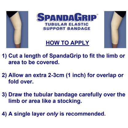 BANDAGE, COMPRESSION SPANDAGRIP SZ"F" (1RL/BX)