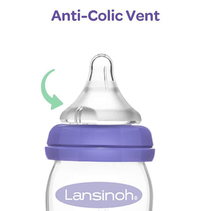 BOTTLE, BABY FEEDING LANSINOH 8OZ (4/CS)