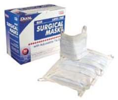 MASK, SURG LOOPS ASTM1 (50/BX 6BX/CS)