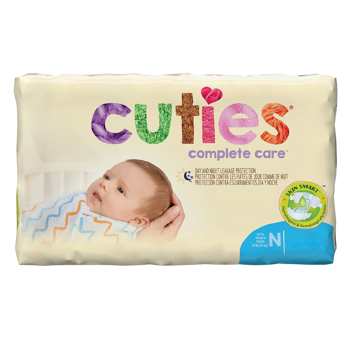 DIAPER, BABY CUTIES PREVAIL NEWBORN (25/PK 8PK/CS)