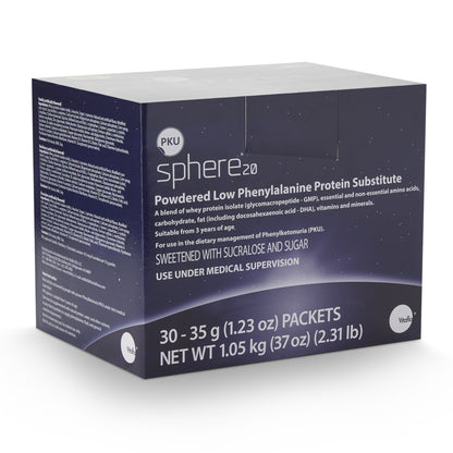 SUPPLEMENT, PKU SPHERE20 VANILLA 35G (30/BX)