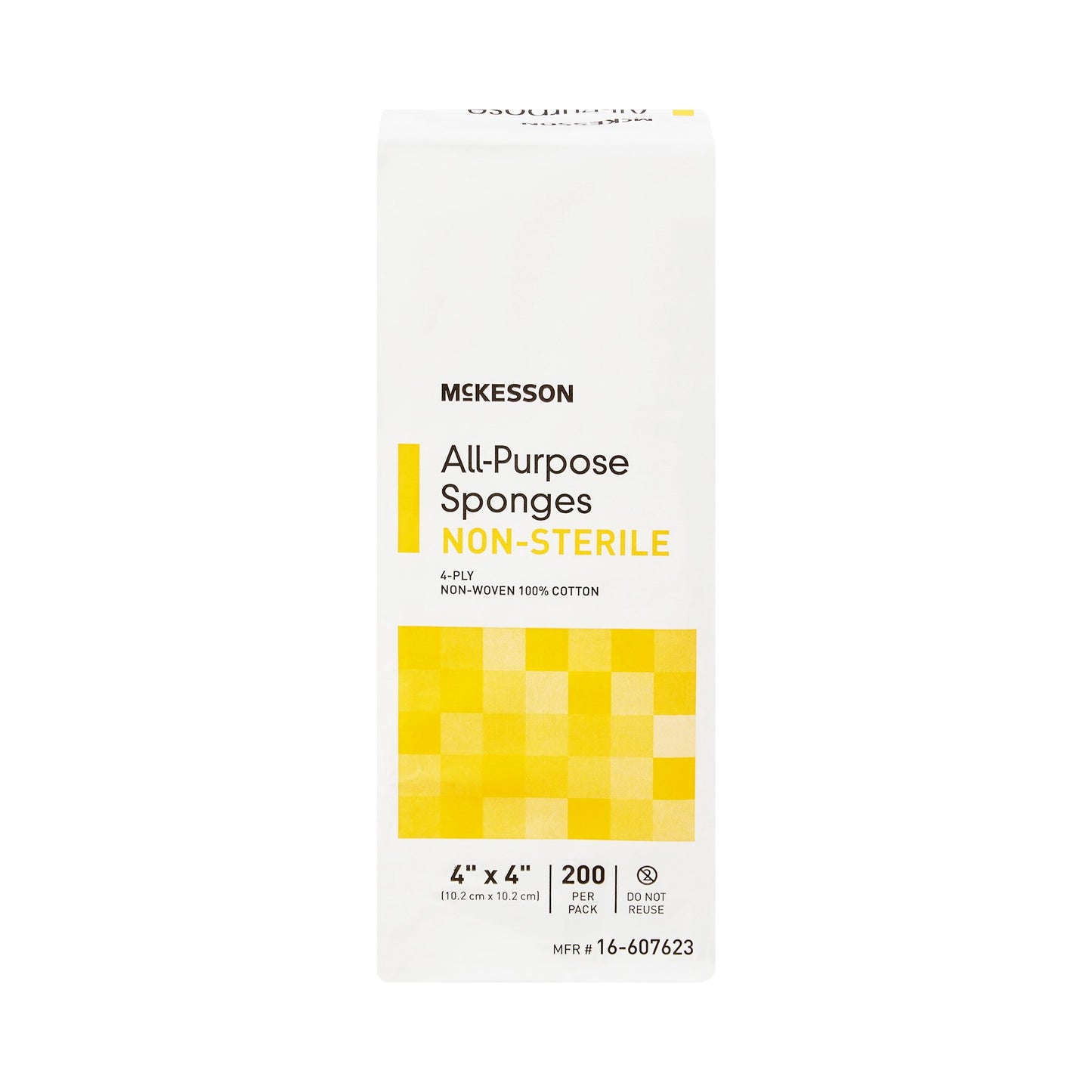 SPONGE, UNIV N/S 4X4 4PLY LF (200/PK 20PK/CS