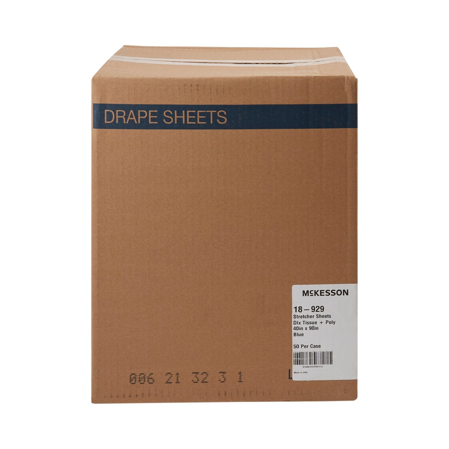 SHEET, STRETCHER T/P HW BLU 40X90 (50/CS)