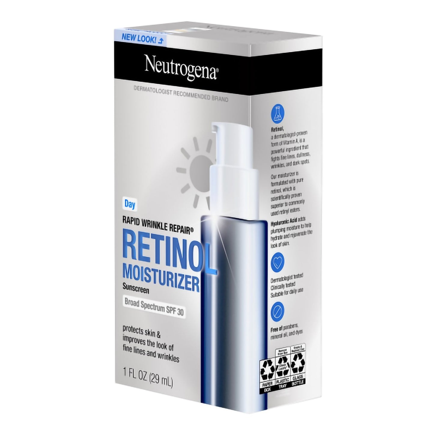 NEUTROGENA, CRM RAPID WRINKLE MOISTURIZER SPF30 1OZ