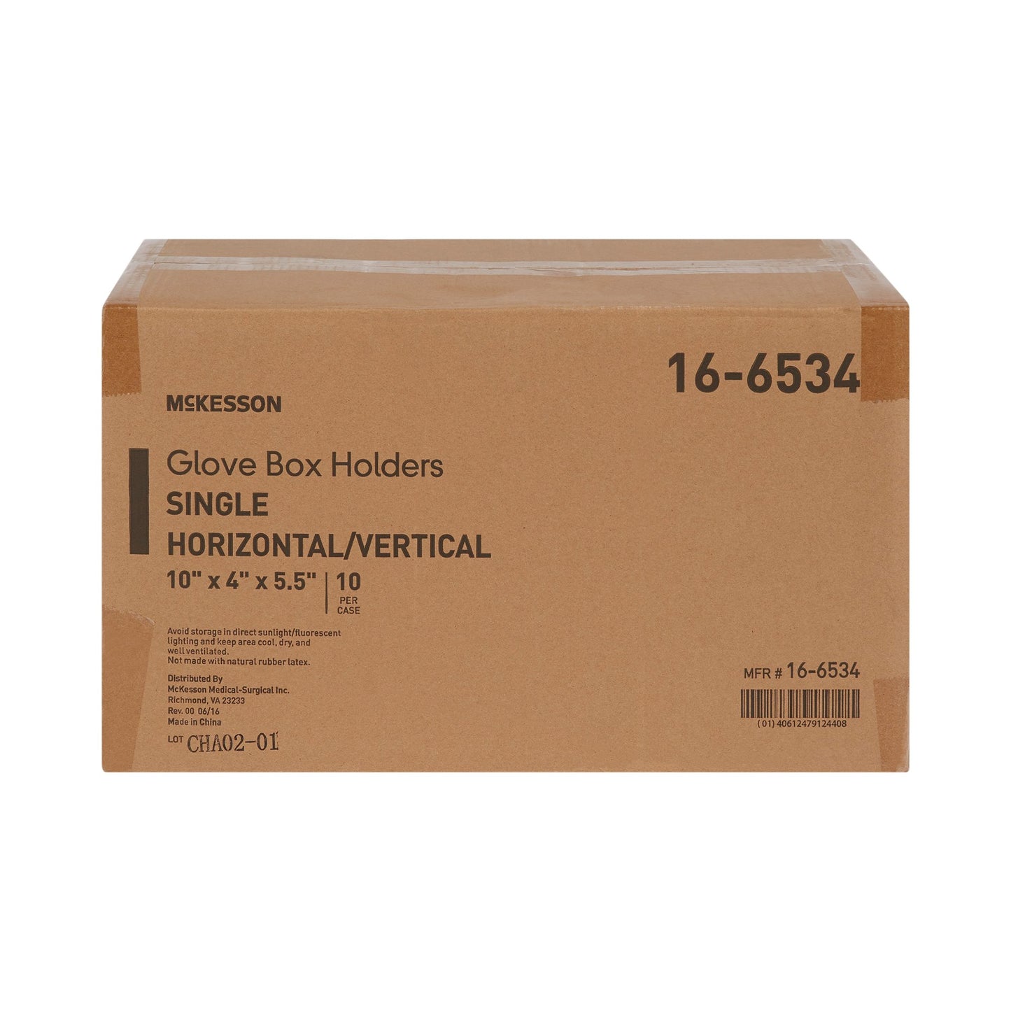 HOLDER, GLOVE BOX SNGL CLR PLAS (10/CS)