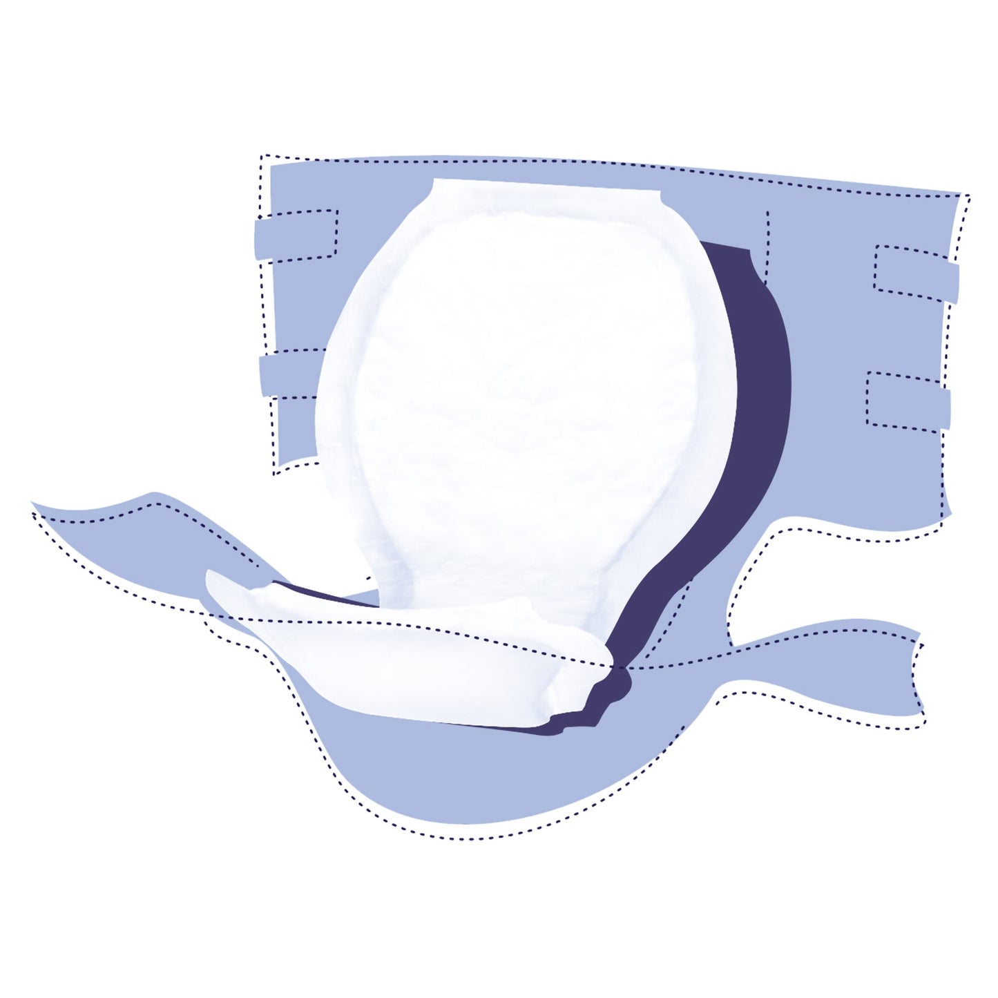 PAD, BOOSTER SENI LF 25" (30/PK 4PK/CS)