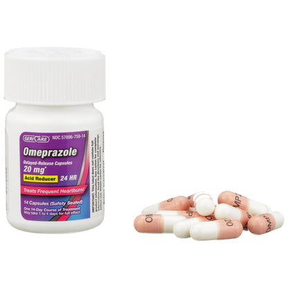OMEPRAZOLE CAP 20MG 42/BX DELAYED RELEASE 24BX/CS