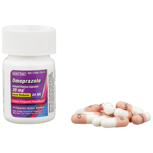 OMEPRAZOLE CAP 20MG 42/BX DELAYED RELEASE 24BX/CS