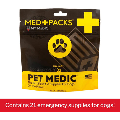 FIRST AID KIT, PET MEDIC GRAB&GO 21PC