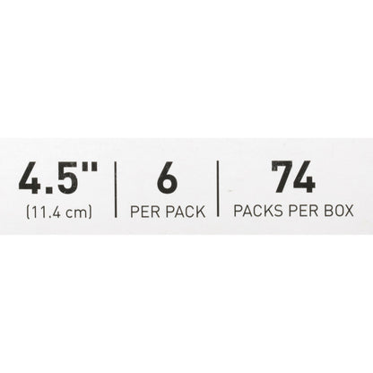 EMERY BOARD, LF 4 1/2" (6/PK 666PK/CS)