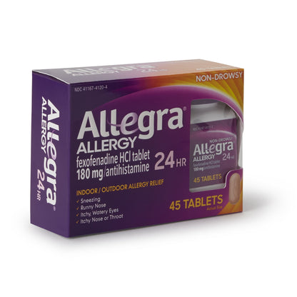 ALLEGRA 24HR, TAB 180MG ADLT (45/BT)