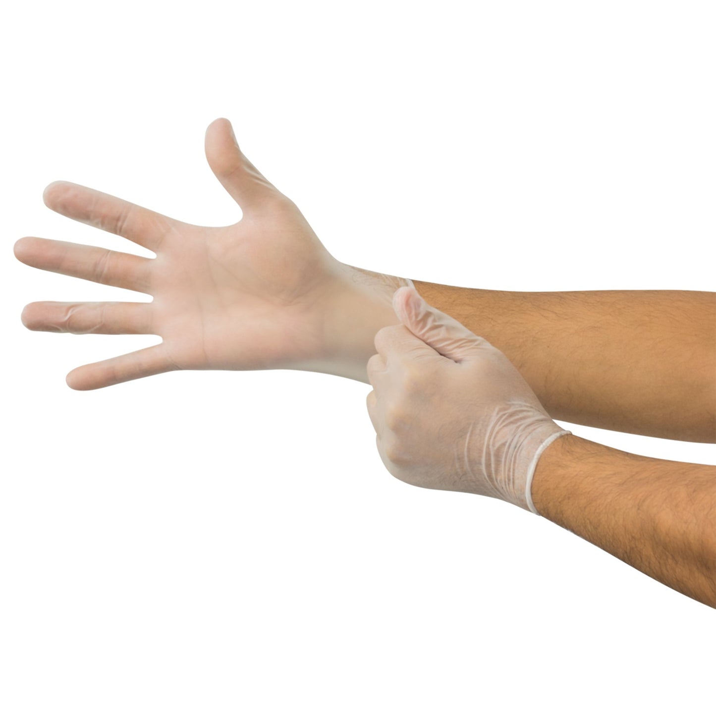 GLOVE, EXAM VNYL LG N/S (100/BX 10BX/CS)