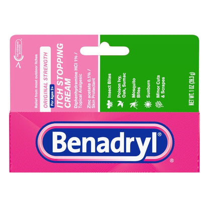 BENADRYL CREAM 1% 1OZ
