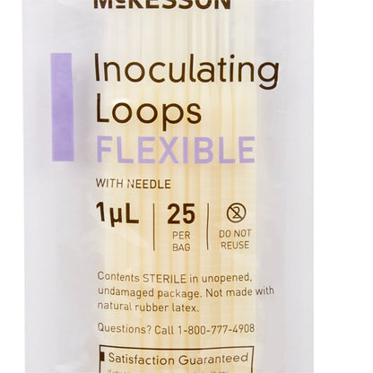 LOOP, INOCULATING FLEX W/NEEDLE 1UL (25/BG 40BG/CS)
