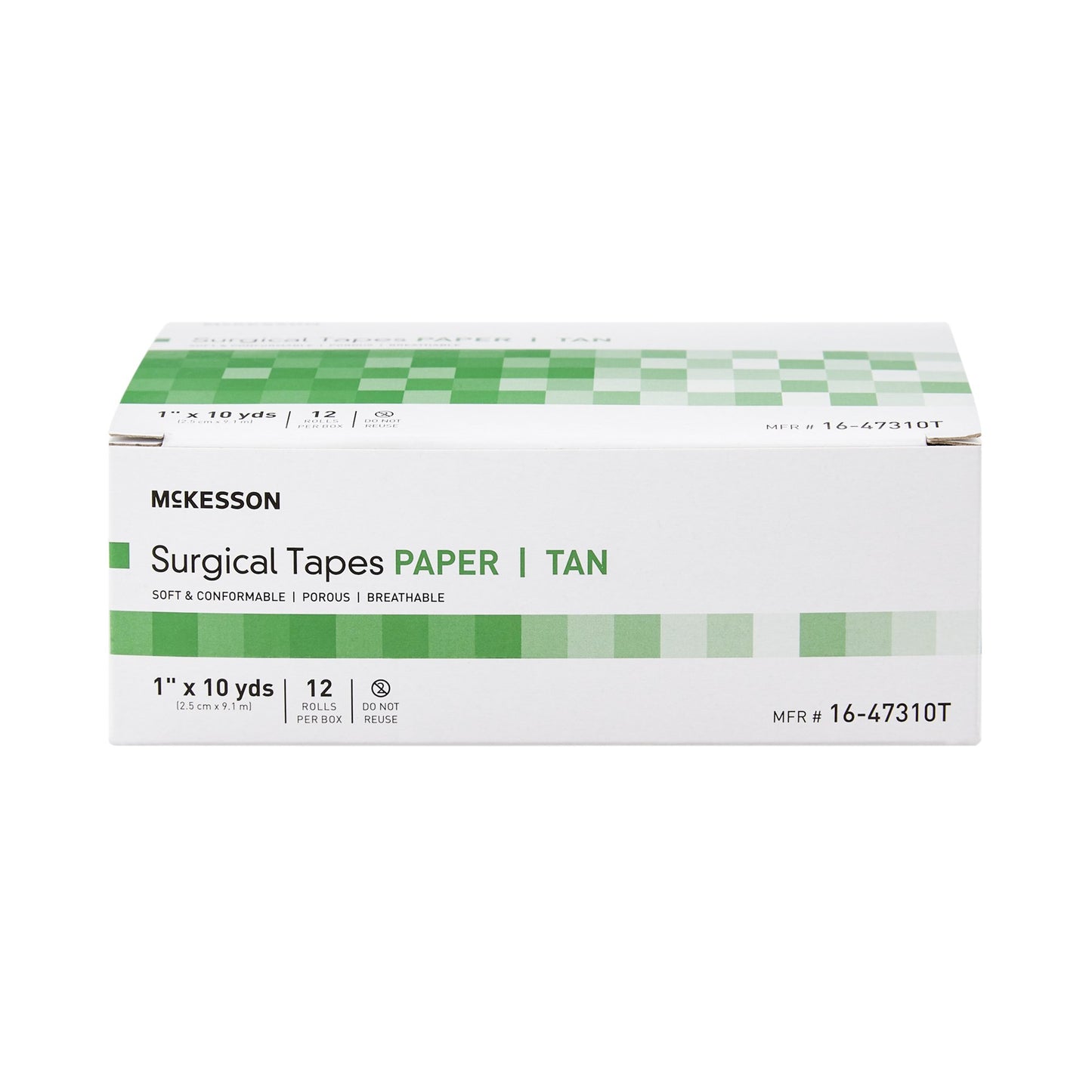TAPE, ADHSV PAPER BRN 1"X10YDS (12RL/BX 12BX/CS)