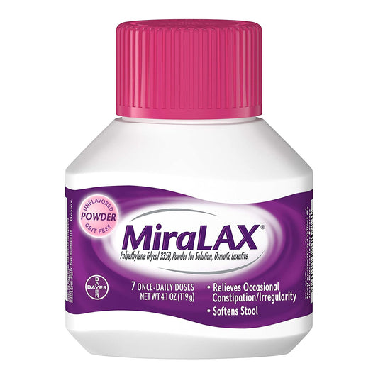 MIRALAX, PDR 7DOSE 4.1OZ